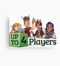 Roleplaying is Awesome Canvas Print