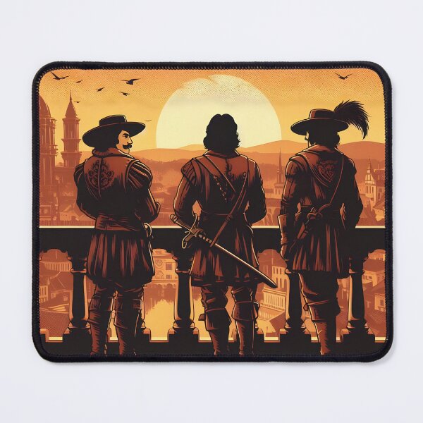 Item preview, The Three Musketeers  designed and sold by ClassicRetroism.