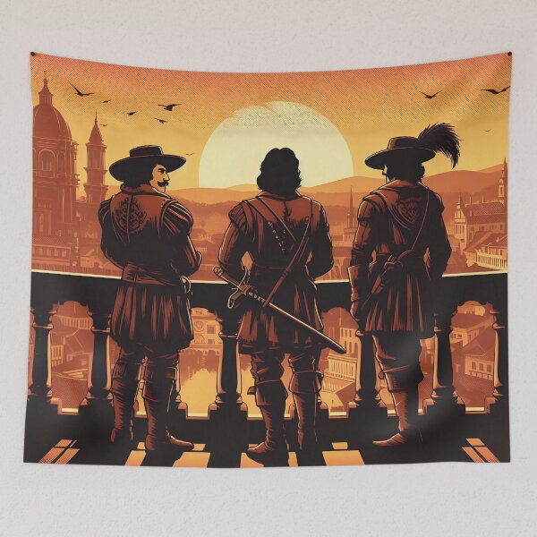 Item preview, The Three Musketeers  designed and sold by ClassicRetroism.