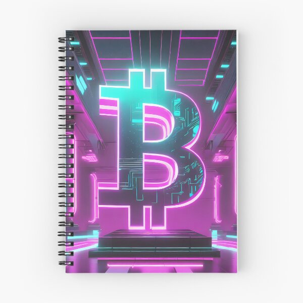 Item preview, Bitcoin symbol in neon environment designed and sold by polemon.