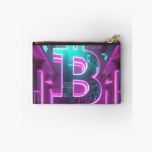 Item preview, Bitcoin symbol in neon environment designed and sold by polemon.