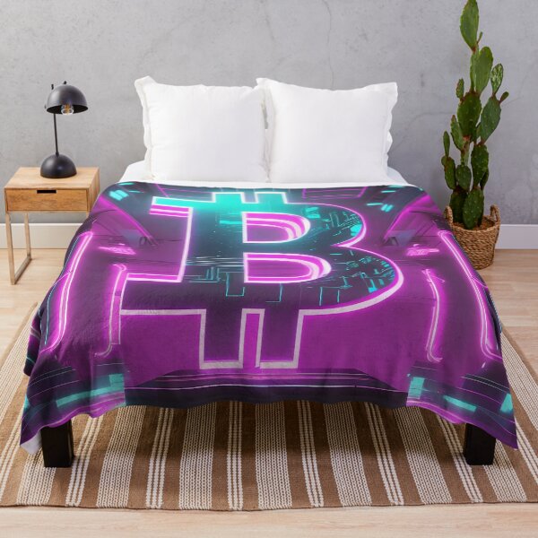 Item preview, Bitcoin symbol in neon environment designed and sold by polemon.