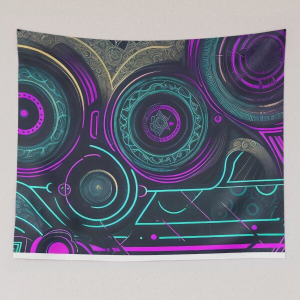 Item preview, Witchcraft pattern designed and sold by TaevasDesign.