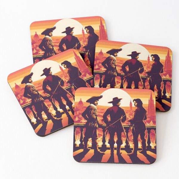 Item preview, The Three Musketeers  designed and sold by ClassicRetroism.