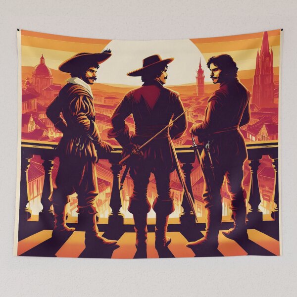Item preview, The Three Musketeers  designed and sold by ClassicRetroism.