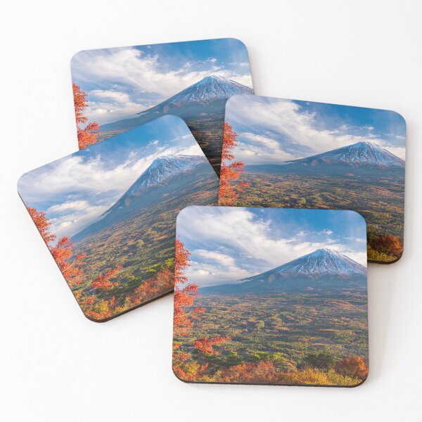 Item preview, Momiji Autumnal Leaves & Mt. Fuji designed and sold by Pix4Japan.