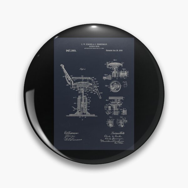 Item preview, 1910 Barber's chair designed and sold by My Digital Mind.