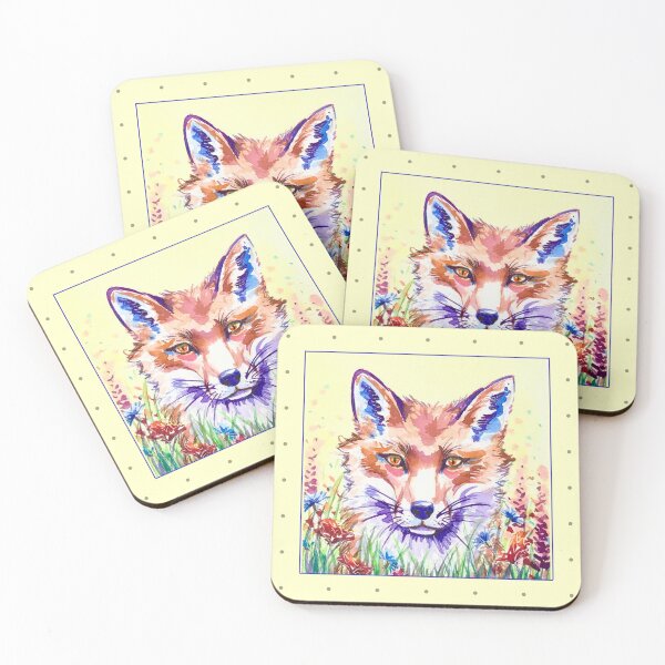 Item preview, FING ME IN THE WILD FLOWERS- WILD FOX designed and sold by SuzanneField79.