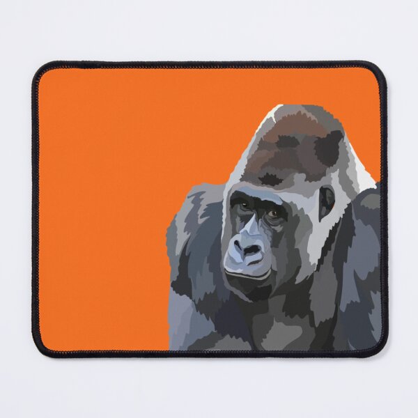 Item preview, G is for Gorilla, Gorilla Illustration – Powerful and Gentle Great Ape Artwork designed and sold by PrettylittlepastelUk.