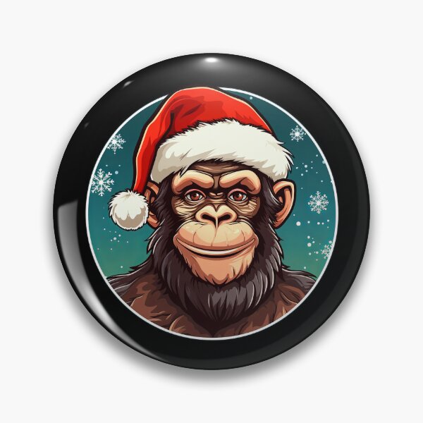 Item preview, Chimpanzee Christmas designed and sold by Soulskier.