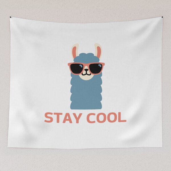 Aperçu de l'œuvre Lama cool avec des lunettes de soleil créée et vendue par MoaaStore.
