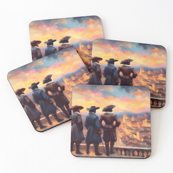 Item preview, The Three Musketeers  designed and sold by ClassicRetroism.
