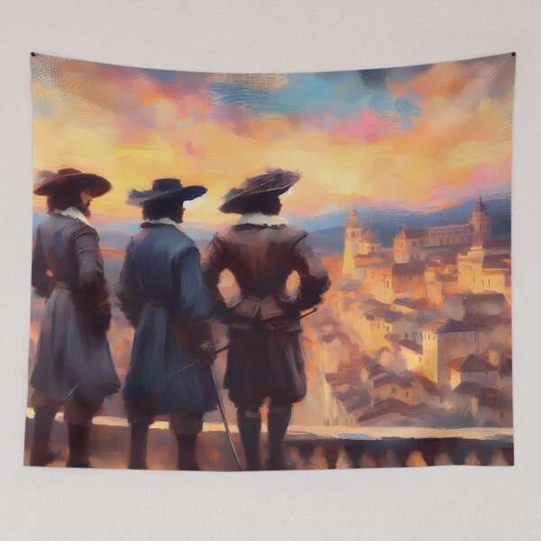 Item preview, The Three Musketeers  designed and sold by ClassicRetroism.