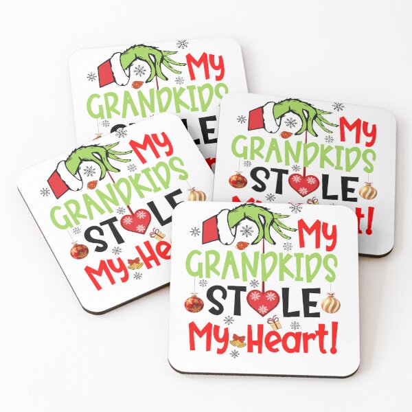 Item preview, My Grandkids Stole My heart, Funny grandkids christmas designed and sold by jaggyboy.