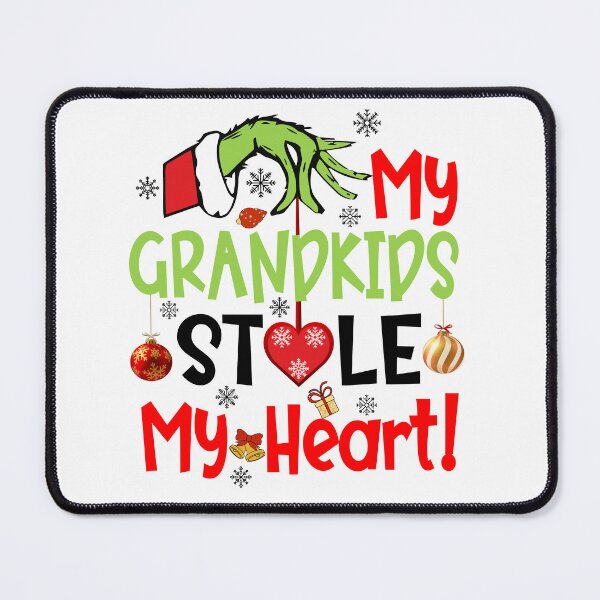 Item preview, My Grandkids Stole My heart, Funny grandkids christmas designed and sold by jaggyboy.