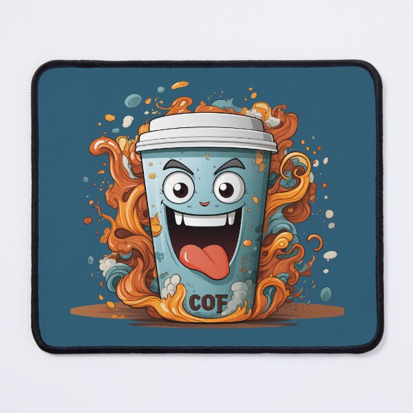 Item preview, Funny cup of coffee with coffee smile designed and sold by 4lvin12.