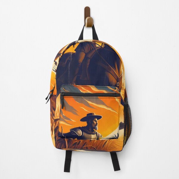 Item preview, Don Quixote Attacking Windmills designed and sold by ClassicRetroism.