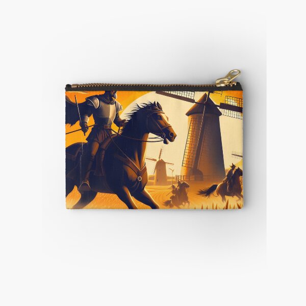 Item preview, Don Quixote Attacking Windmills designed and sold by ClassicRetroism.
