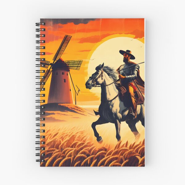 Item preview,  Don Quixote Attacking Windmills designed and sold by ClassicRetroism.