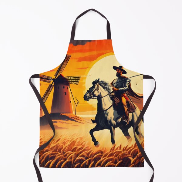 Item preview, Don Quixote Attacking Windmills designed and sold by ClassicRetroism.
