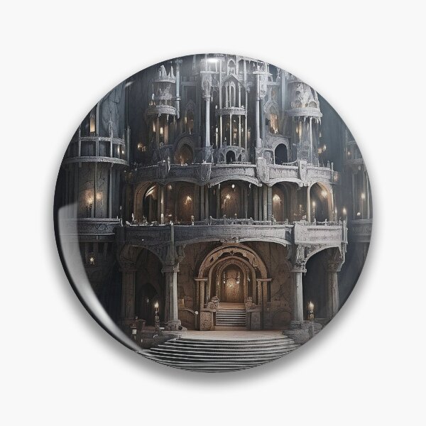 Item preview, Fantasy Cave Castle of a Forgotten Kingdom - 4 designed and sold by nyathiwa.