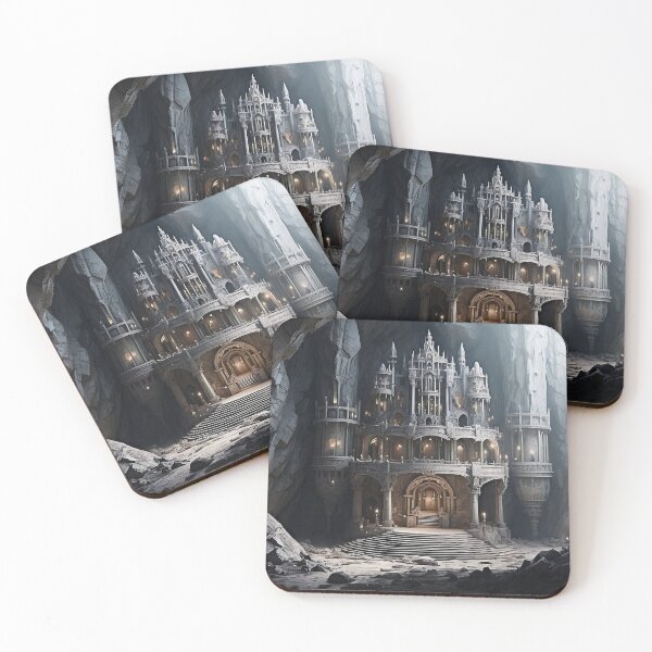 Item preview, Fantasy Cave Castle of a Forgotten Kingdom - 4 designed and sold by nyathiwa.