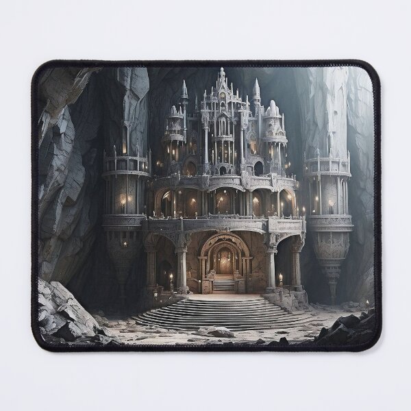 Item preview, Fantasy Cave Castle of a Forgotten Kingdom - 4 designed and sold by nyathiwa.