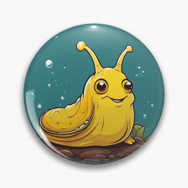 Item preview, Yellow banana slug. Cute little slug. designed and sold by twisted-dot.