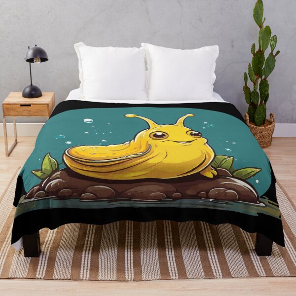 Item preview, Yellow banana slug. Cute little slug. designed and sold by twisted-dot.