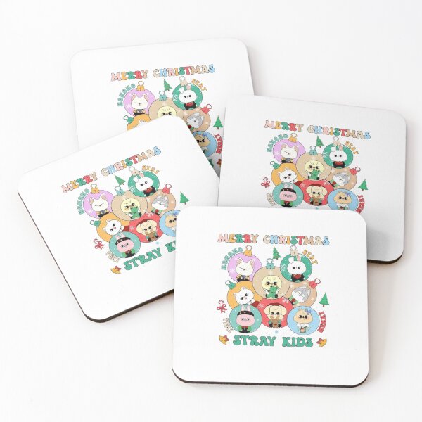 Item preview, SKZOO Christmas Stray Kids - 2024 kpop merry xmas and a happy new year ot8 boy group members fanart  designed and sold by Kpop-Noona.