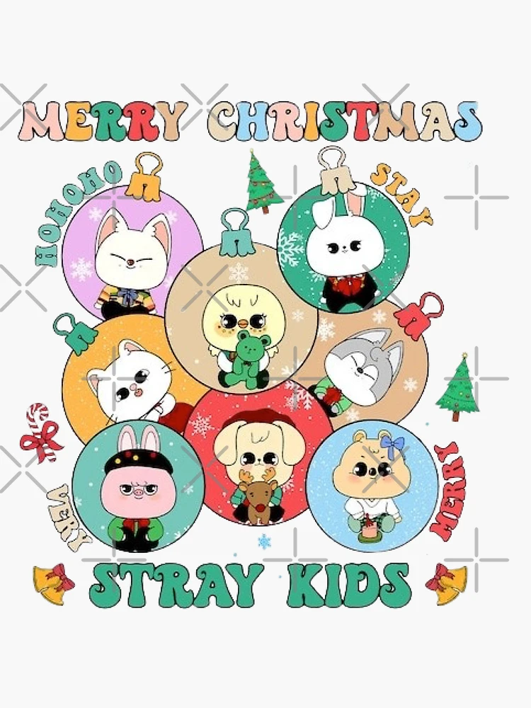 SKZOO Christmas Stray Kids - 2024 kpop merry xmas and a