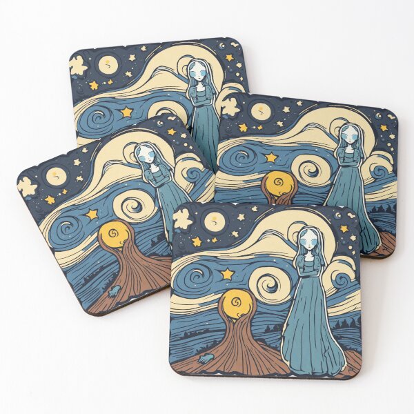 Item preview, Lady in a starry night designed and sold by pedrogom.