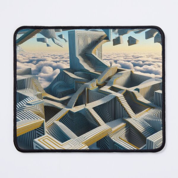 Item preview, Skyward Steps - Optical Illusion - home decor designed and sold by crea8iveway.