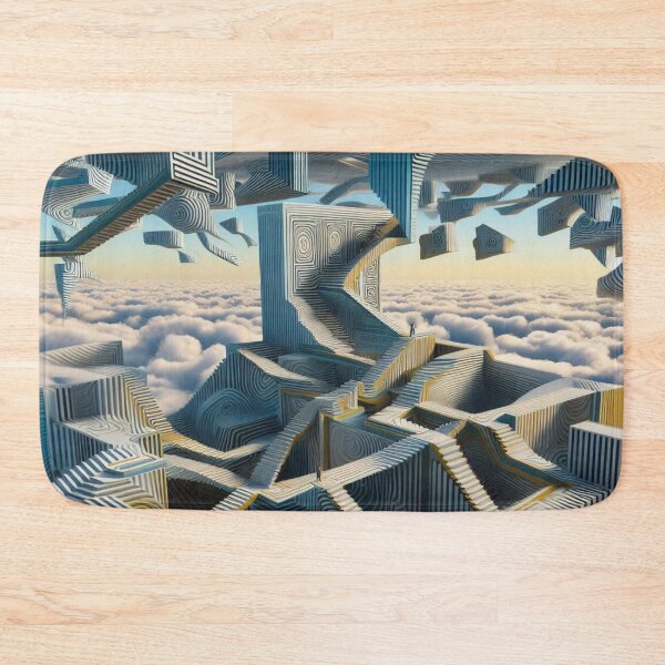 Item preview, Skyward Steps - Optical Illusion - home decor designed and sold by crea8iveway.