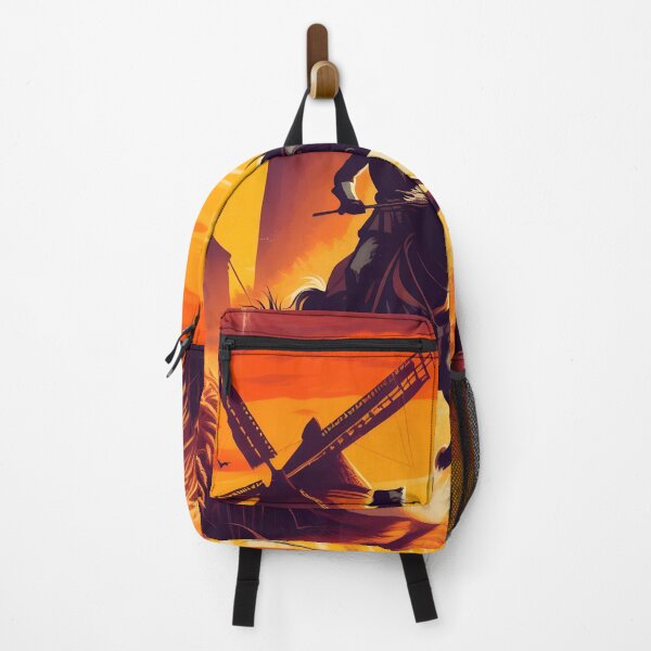 Item preview, Don Quixote Attacking Windmills designed and sold by ClassicRetroism.