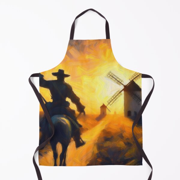 Item preview, Don Quixote Attacking Windmills designed and sold by ClassicRetroism.