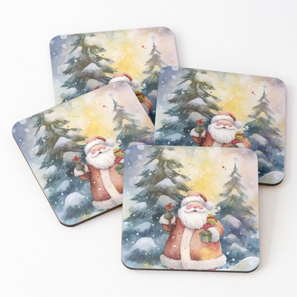 Item preview, Santa Claus watercolor gift designed and sold by Mickeymouse2023.