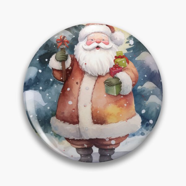 Item preview, Santa Claus watercolor gift designed and sold by Mickeymouse2023.