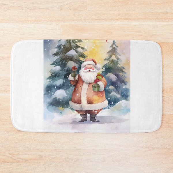 Item preview, Santa Claus watercolor gift designed and sold by Mickeymouse2023.