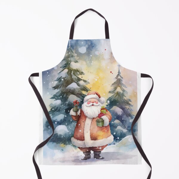 Item preview, Santa Claus watercolor gift designed and sold by Mickeymouse2023.
