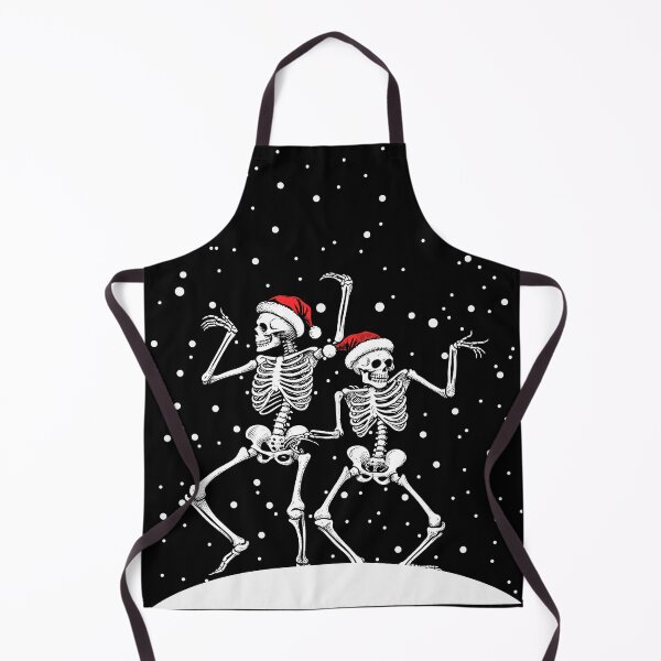 Item preview, Christmas Skeletons Dancing in the Snow designed and sold by hadleyfoo.