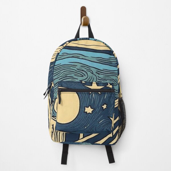 Item preview, man's scream in a starry night designed and sold by pedrogom.