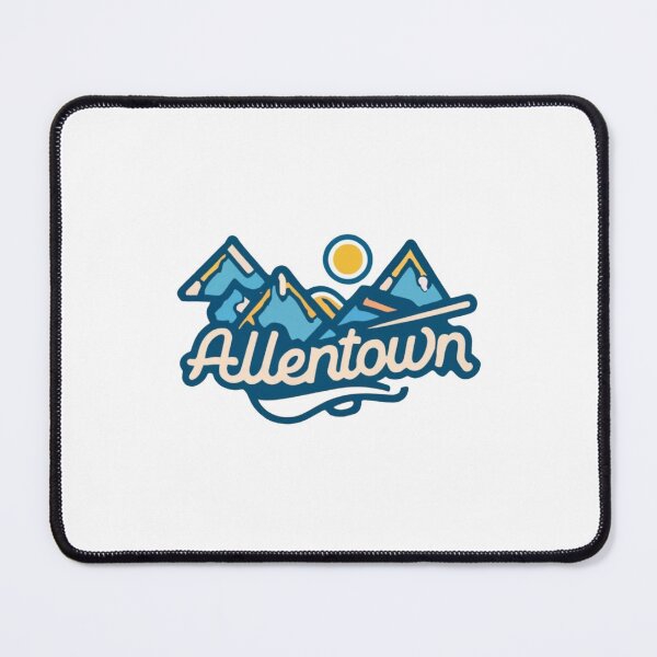Item preview, Allentown, Pennsylvania | Simple design of a sunset in the mountains designed and sold by CircinusStore.