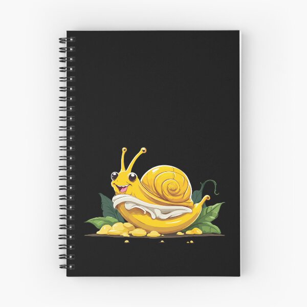 Item preview, Cute little yellow banana snail designed and sold by twisted-dot.