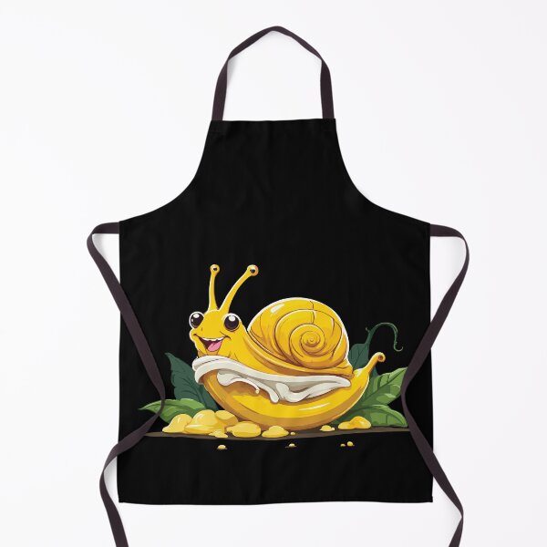 Item preview, Cute little yellow banana snail designed and sold by twisted-dot.