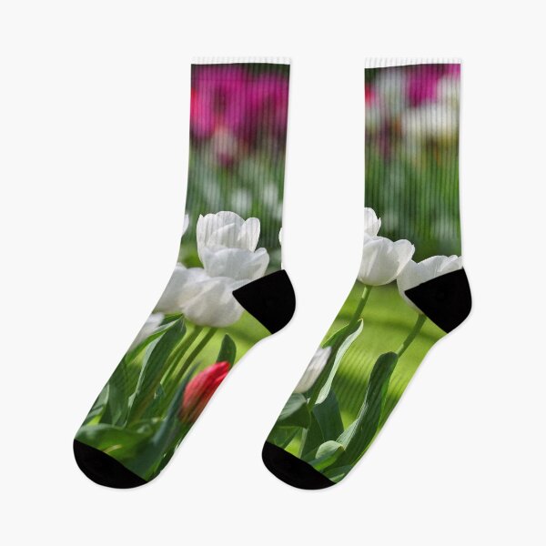 Item preview, Pretty White Tulips designed and sold by studio838.