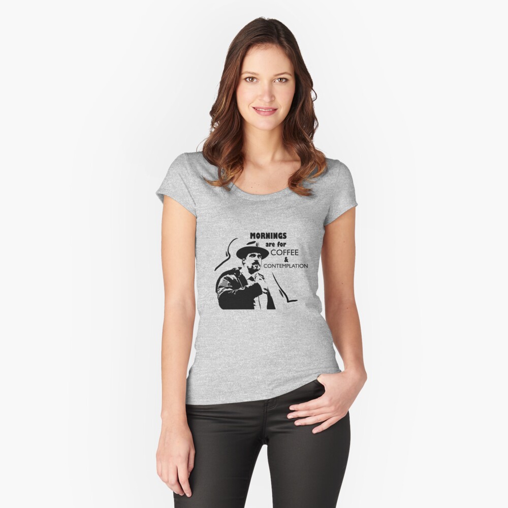 Item preview, Fitted Scoop T-Shirt designed and sold by darfeuille.
