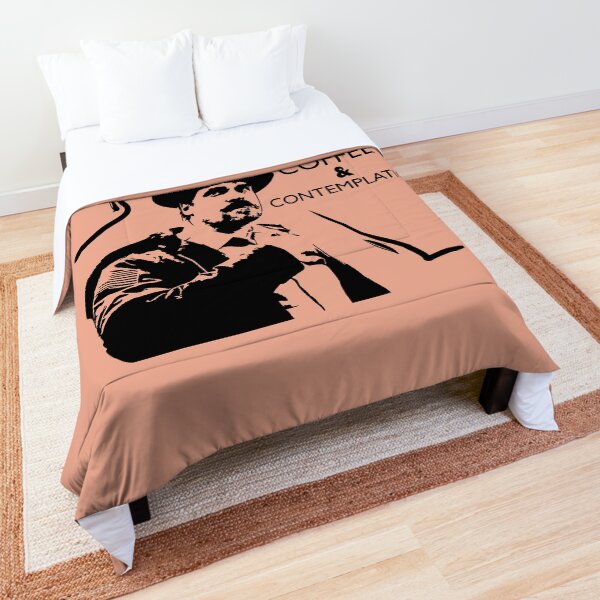 Mornings are for coffee and contemplation Comforter