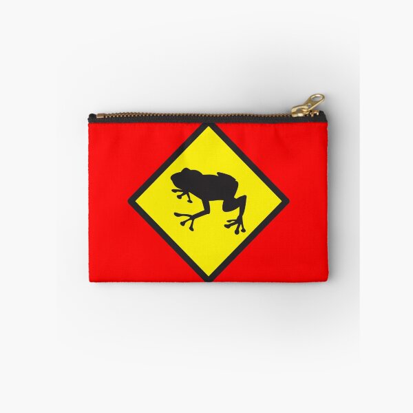 Item preview, WARNING SIGN YELLOW fros crossing designed and sold by jazzydevil.