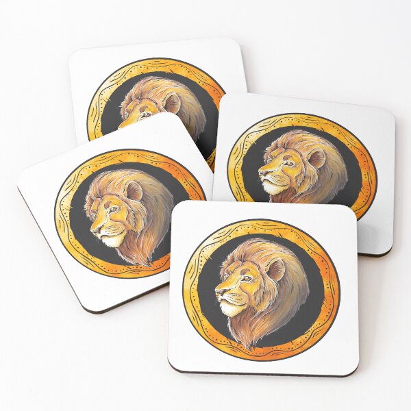 Item preview, Lion watercolor designed and sold by Motivburg.